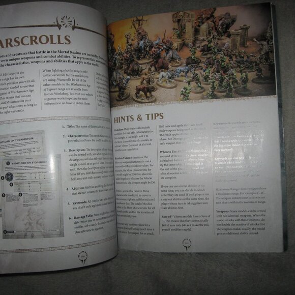 Warhammer Softcover Book 40,000 40K Age of Battletome Beastclaw Raiders 2409A6 - Picture 7 of 10